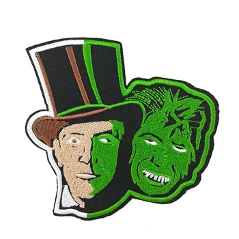 

Dr Jekyll & Mr Hyde Embroidered iron on sew on Patch Edward Horror Movie Universal Monster
