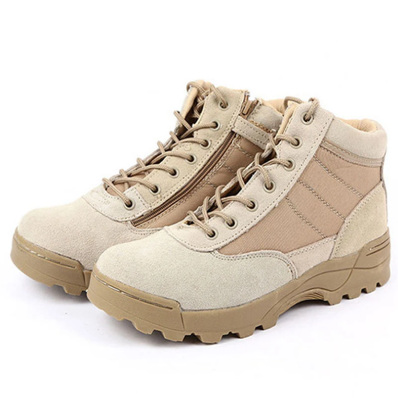 

Men Desert Tactical Military Boots Mens Work Safty Shoes Army Boot Militares Tacticos Zapatos Ankle Combat Boots tactical boots