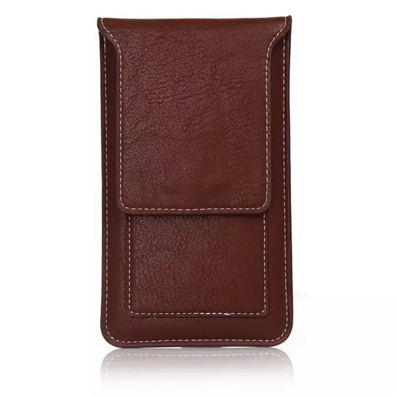 Новая Мода Благородный пояс Слот Чехол Сотовый Телефон Сумка Флип кожа Кожа