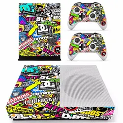 Наклейка для microsoft xbox one slim Виниловая Защитная крышка наклейка для xbox one slim console controle Game Accessory