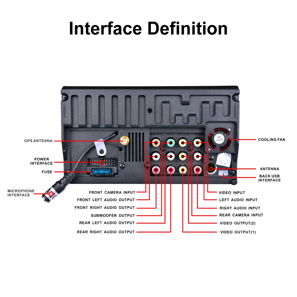 Clearance Android 6.0 System 7inch Car MP5 Multimedia Player Mobile Phone Interconnection GPS Bluetooth AM / FM / RDS Function for Toyota 11