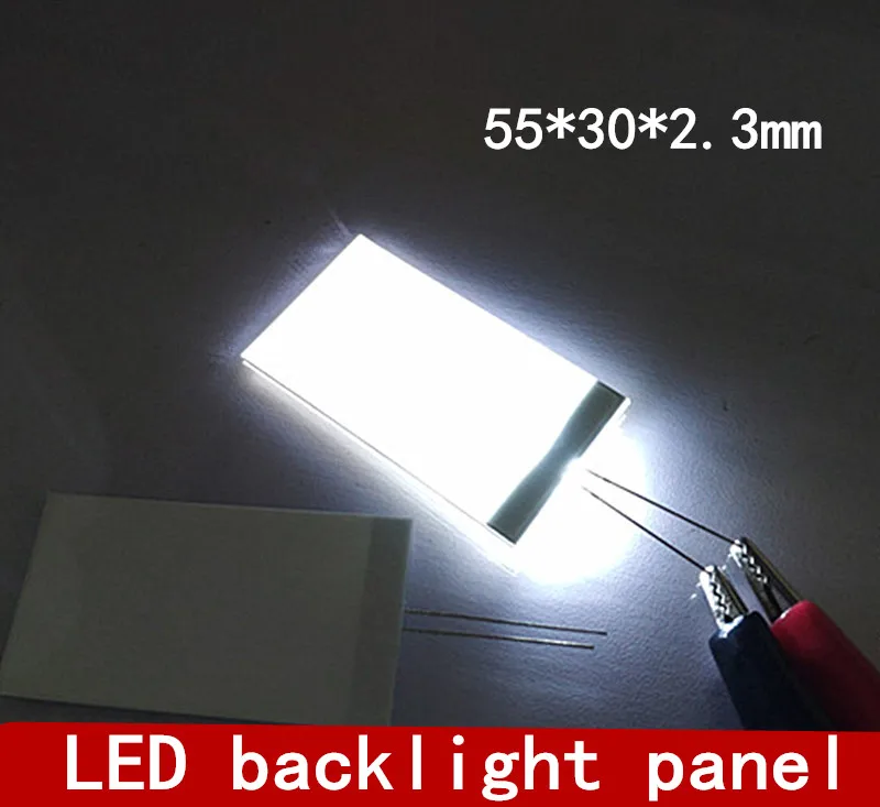 

LED backlight panel 55*30*2.3mm Small household appliances touch key switch backlight guide plate