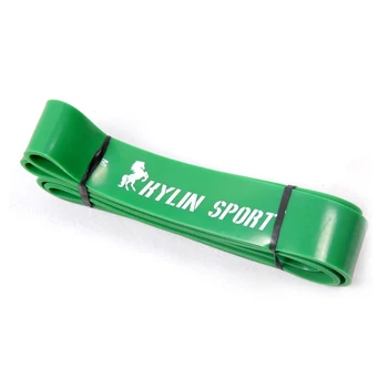 

4.4cm Width Gym Premium Latex Pull Up Body Bands Loop Resistance Band - 50 to 125 Pounds of Resistance Band - Green
