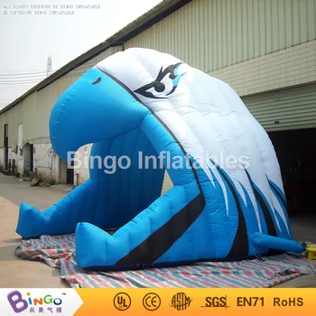 

Free Shipping 4x3x4 meters Inflatable Animal Eagle Hawk Inflatable Tunnel Tent Toy Tent