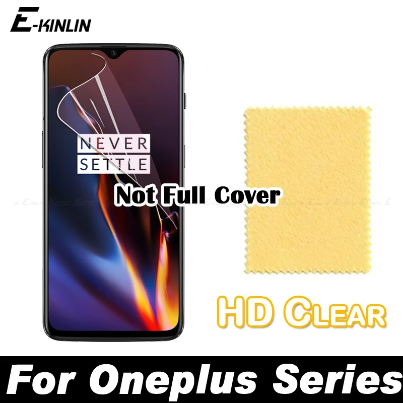 

Transparent Display Screen Protector HD Protective Film For OnePlus One Plus 6T 6 5T 5 3 3T 2 1 X A6010 A6000 A5010 A5000