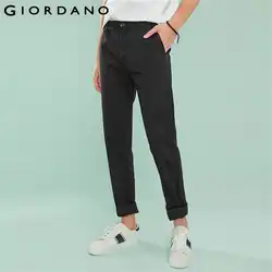 Dordano для мужчин брюки для девочек хлопок Slim Fit повседневные штаны узкая нога Pantalon Homme карманы молния и пуговицы бренд