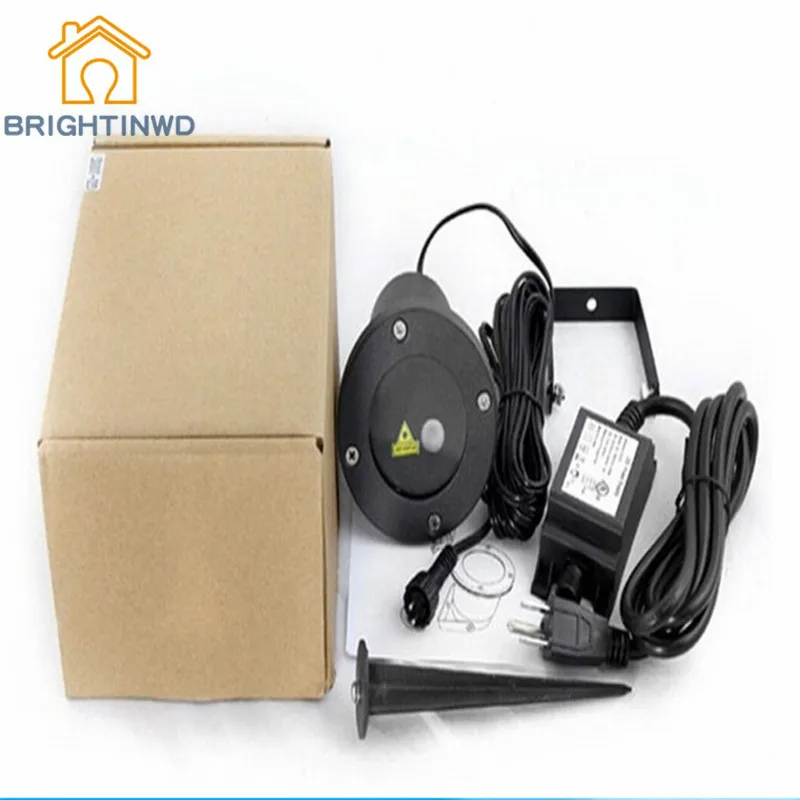 

BRIGHTINWD LED Spotlight Courtyard Stage Lamp Outdoor Lawn Waterproof Laser Lamps High Power Night View Garden Lighting