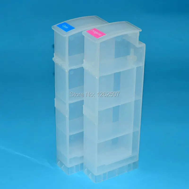 

BOMA-TEAM 8Colors * 800ml HP91 6100 Bulk Ciss Refill Ink Cartridge For HP Designjet z6100 Inkjet Plotter without chip decoder