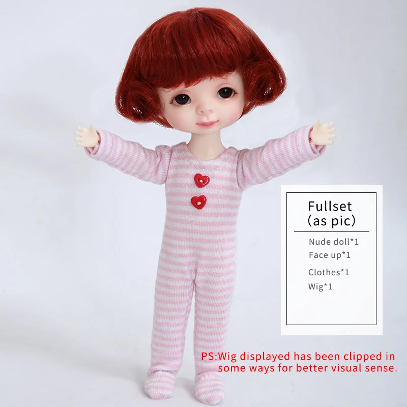 1/8 BJD кукла Dollbom Genny Secretdoll SD мальчик девочка YOSD высокое качество игрушки на день рождения Рождественский подарок - Цвет: Fullset as pic