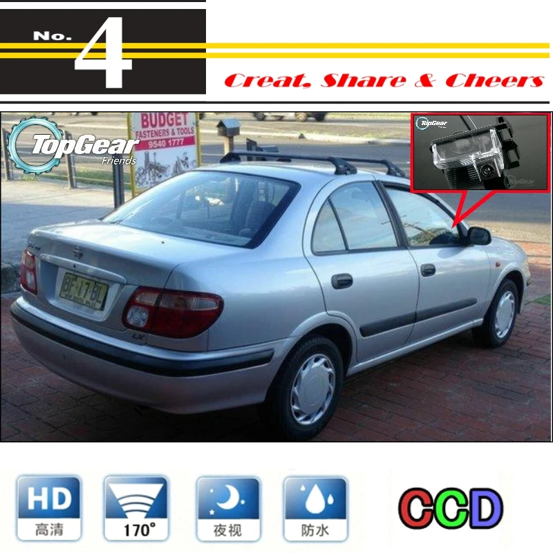 

Car Camera For NISSAN Pulsar N16 2000~2005 High Quality Rear View Back Up Camera For PAL / NTSC to Use | RCA