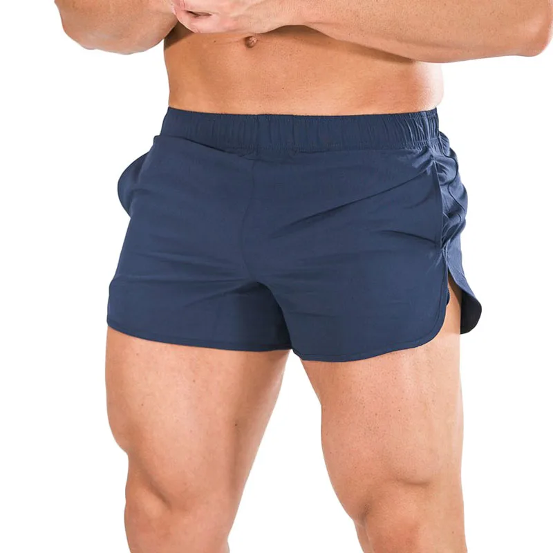 2019New Fashion Men Sporting Beaching Shorts Trousers Cotton Bodybuilding Sweatpants Fitness Short Jogger Casual Gyms Men Shorts
