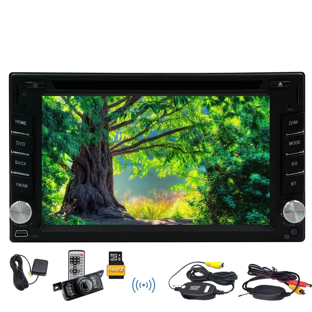 Top Radio Stereo Touchscreen Autoradio System Video MP4 RDS Universal Receiver Map Auto In Dash Movie GPS Car DVD EQ 12