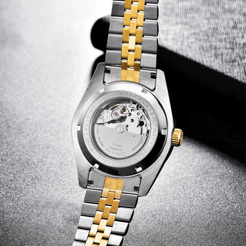 PAGANI новые мужские часы 100 м водонепроницаемые автоматические часы для мужчин Роскошные модные деловые часы для мужчин Relogio Masculino