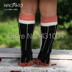 Kacakid/Хлопковые носки для малышей носки для мальчиков и девочек детские длинные носки детские милые Нескользящие носки