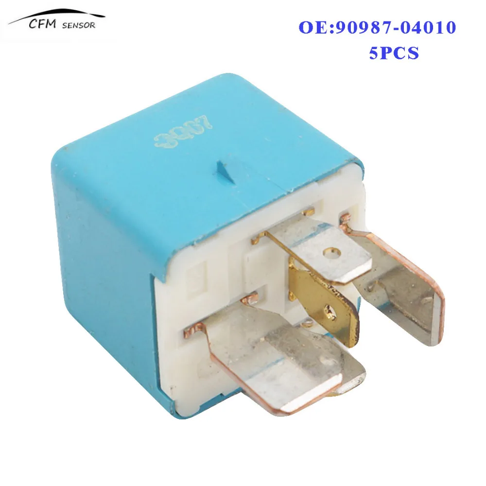 5pcs New Brand 9098704010 For Toyota Lexus Blower Motor Relay