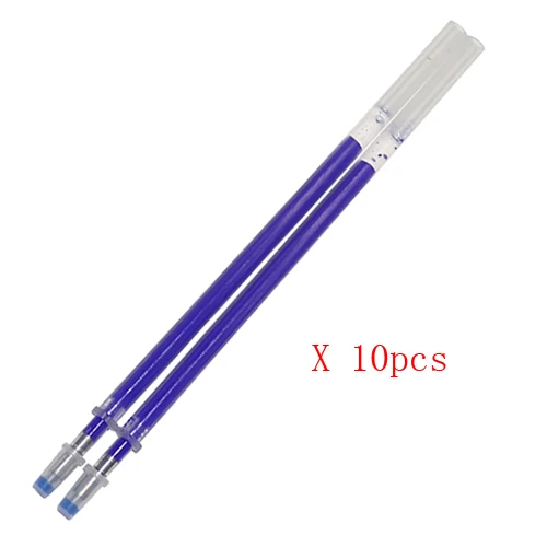 8 шт./компл. 8 видов стилей Радуга стираемая ручка, для творческого рисования гелем ручка Студенческая Канцелярия - Цвет: blue refills