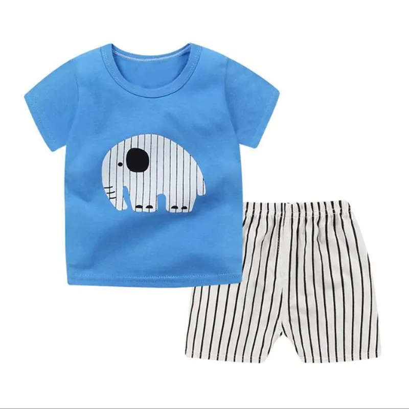 

BibiCola Baby Boys Clothing Sets Summer Boys Tops T-shirts+Shorts 2pcs Clothes Kids Boys Sport Suit for Toddler Boys Tracksuit