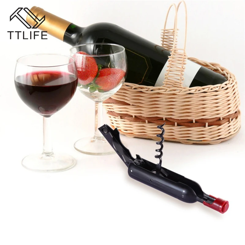 

TTLIFE Multifunction Corkscrew Wine Opener Beer and Wine Opener Cooking Tool Beer Can Bottle Opener Creative Gift