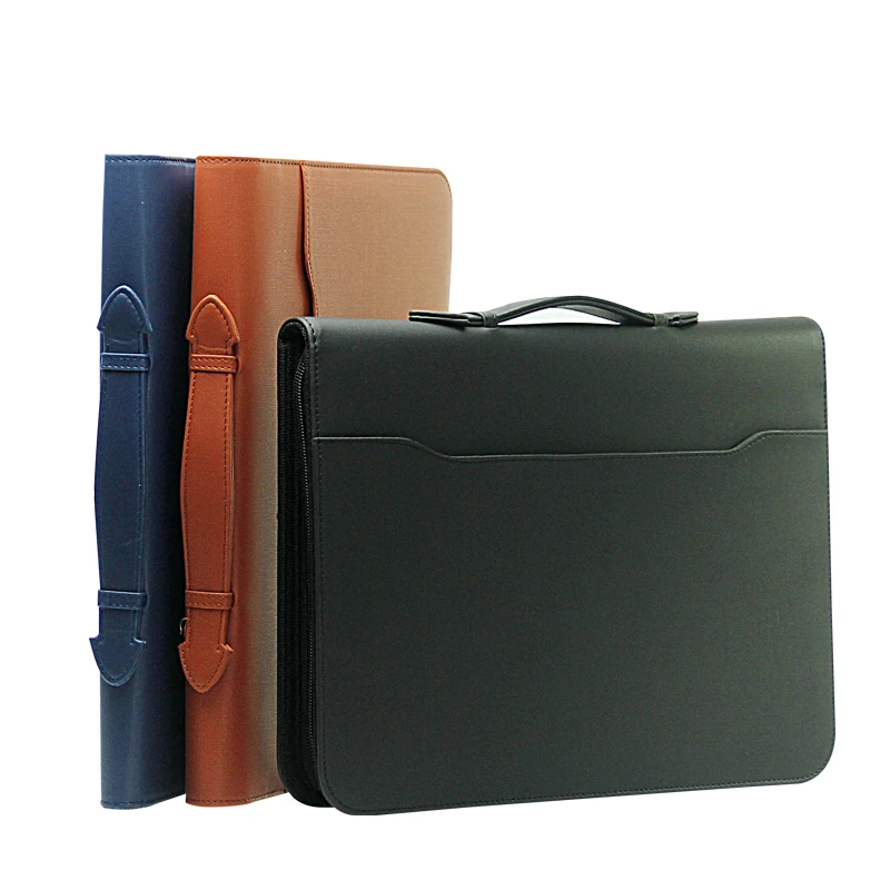 leather portfolio briefcase