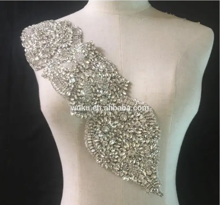 

large size bling bling decorative waist belt band patch BP-771