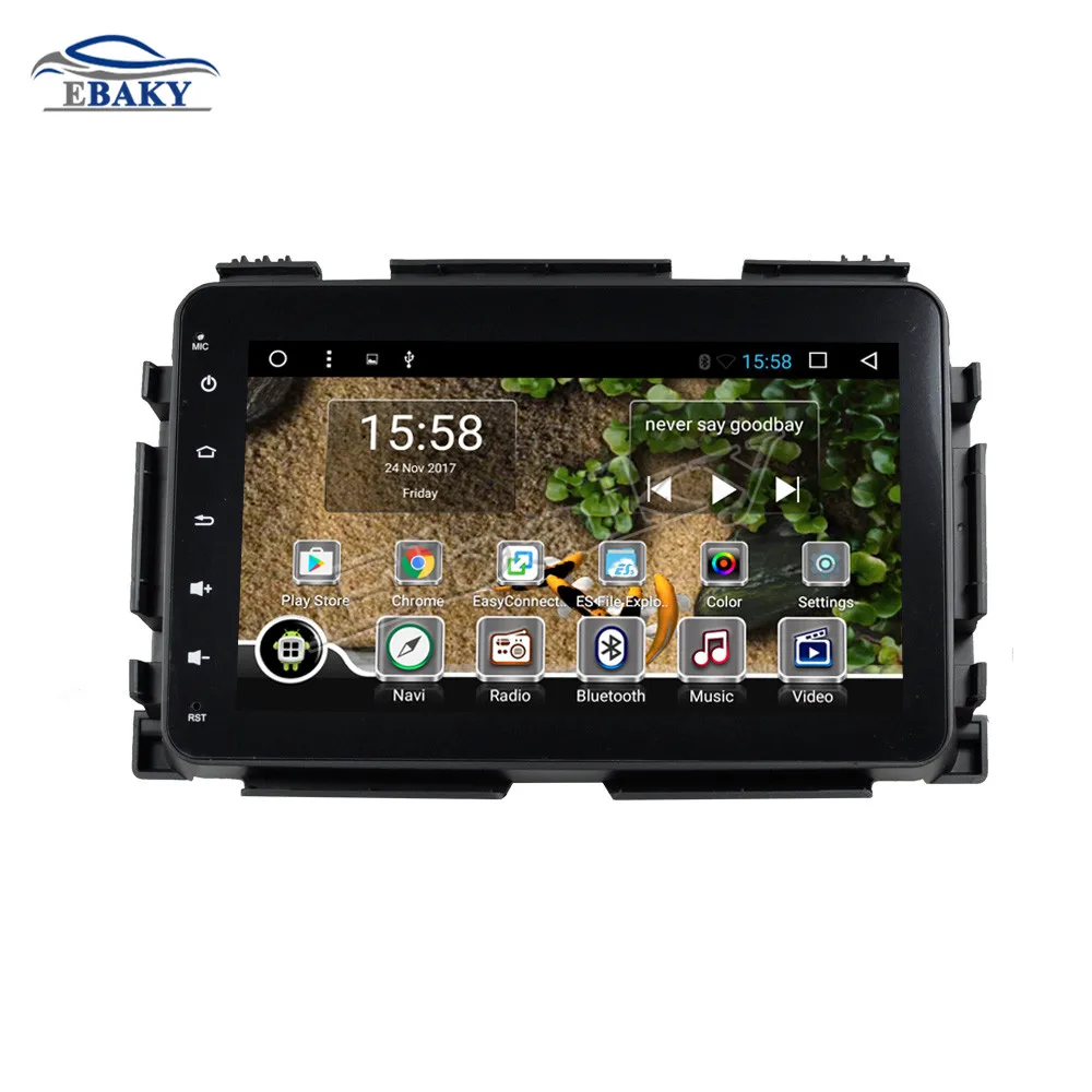 Best NaviTopia 10.1inch 1GB/2GB RAM Quad Core/Octa Core Android 7.1/8.1 Car DVD Radio for Honda Vezel/XRV 2015- with GPS/maps 1