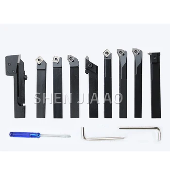 

12/15/16MM Turning Tool CNC Lathe Turning Carbon Steel Turning Tool Set Machine Portable Clip Type Indexable Turning Tool Set