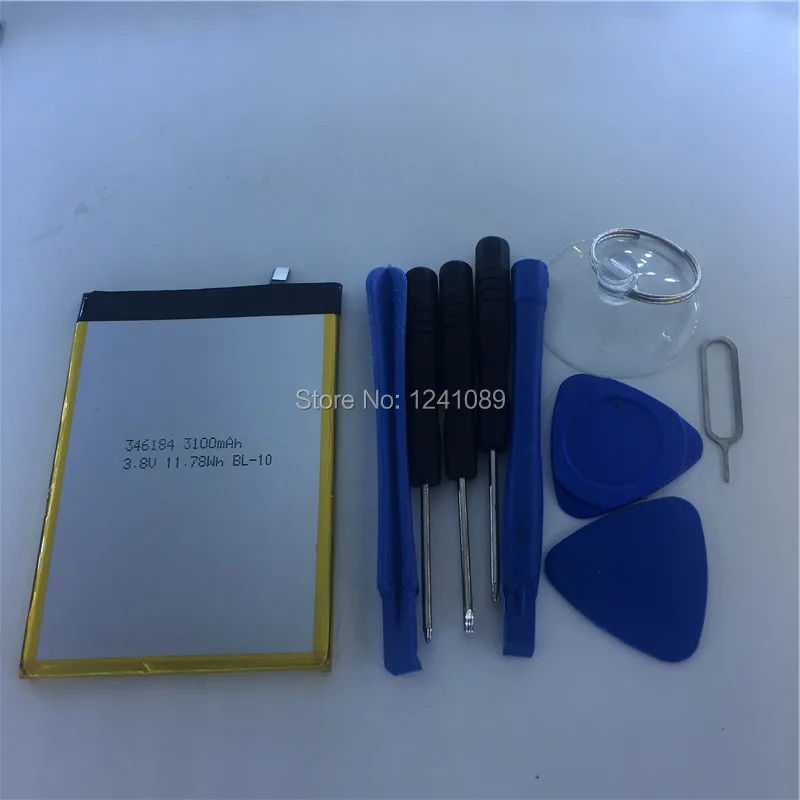 

100% original battery for THL Knight 1 battery 3100mAh Original quality 5.5inch MTK6750T +disassemble tool Long standby time