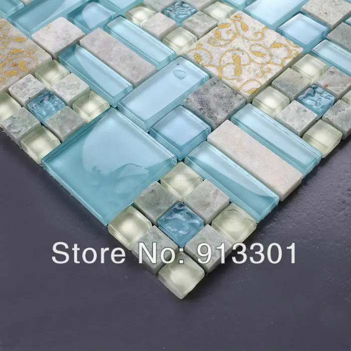 Kristalglas steen patroon tegel vellen iriserende mozaïek muren keuken backsplash kunst porselein vloer kqygt031 douche ontwerpen.jpg