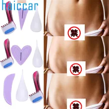 HAICAR быстрая эпиляция бикини приватный шаблон для бритья бритва Женский секретный интимный набор для бритья волос 10# Прямая поставка