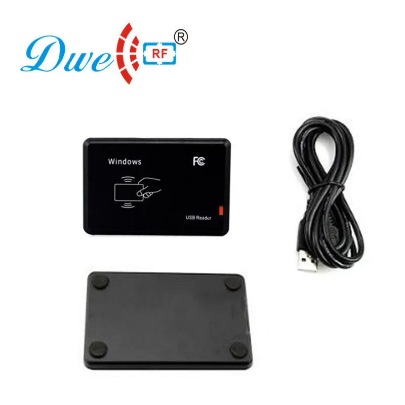 DWE cc РФ 125 кГц EM ID USB RFID считыватель 4 байт десятичной 8h10d USB Desktop чтения карт запуска устройства без нужен водитель