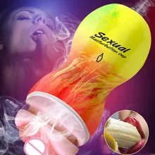 Male Masturbator Cup Vagina Men Real Feel Artificial Vagina Skin Realistic Vagina Pussy Masturbator Sex Toys for Men Products