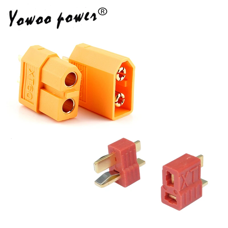 

2PCS XT60 XT-60 XT 60 T DEAN Plug Male Female Bullet Connector Plug For RC Lipo Battery Quadcopter Helicopter
