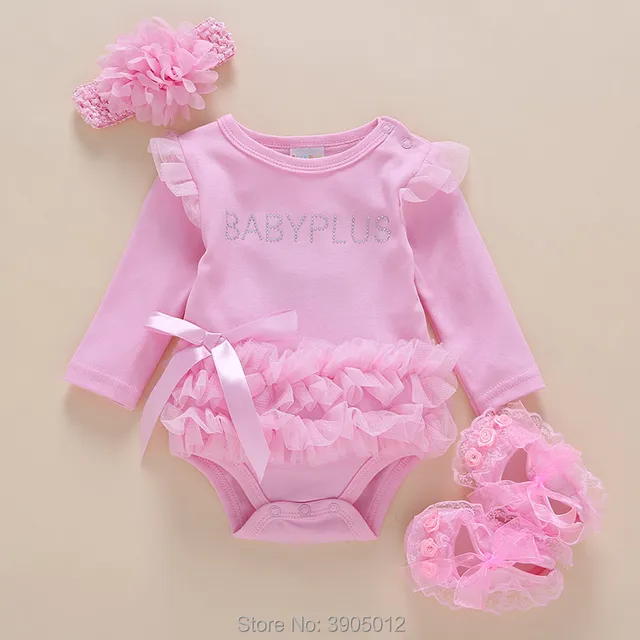 2018 Sale Baby Rompers Infantil Newborn Infants Spring Clothes Female 0 Full Princess 3 Months 6
