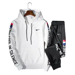 2019 мужские хип хоп спортивная одежда Jogger пот костюм 2 шт. just break do it спортивный набор тренажерный зал прямые с длинным рукавом бренд