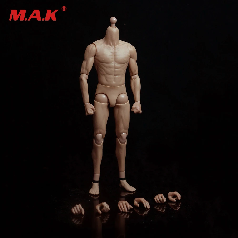 1/6 шкала азиатского мужского тела фигура для мышечной модели, похожей на HT DX04 с дополнительными руками