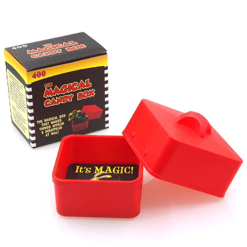Bento meal box magical candy box(red) objects from empty magic tricks props | Игрушки и хобби