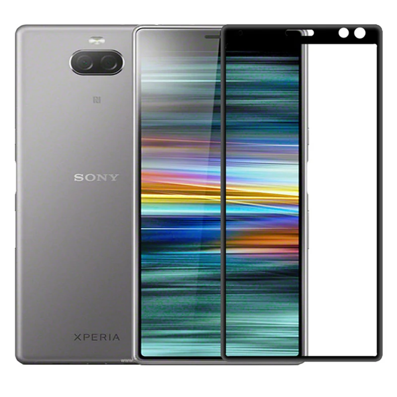 3D высокоглиноземное закаленное стекло для sony Xperia 10 Plus полное покрытие 9H защитная пленка протектор экрана для sony 10/10 Plus