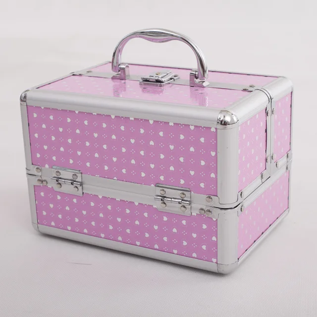 2017 New Make Up Storage Box,Cute Cosmetic Makeup Organizer Jewelry Box