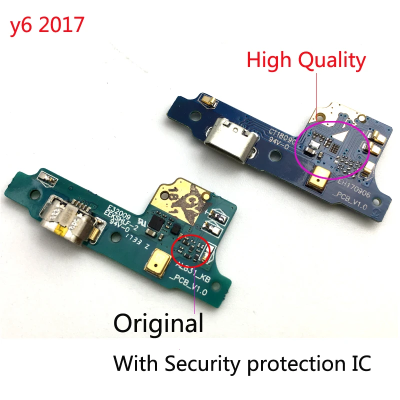 

For Huawei Y6 2017 MYA-L41 Micro USB Connector Microphone FLEX Board Ribbon Dock Charging FLEX Cable