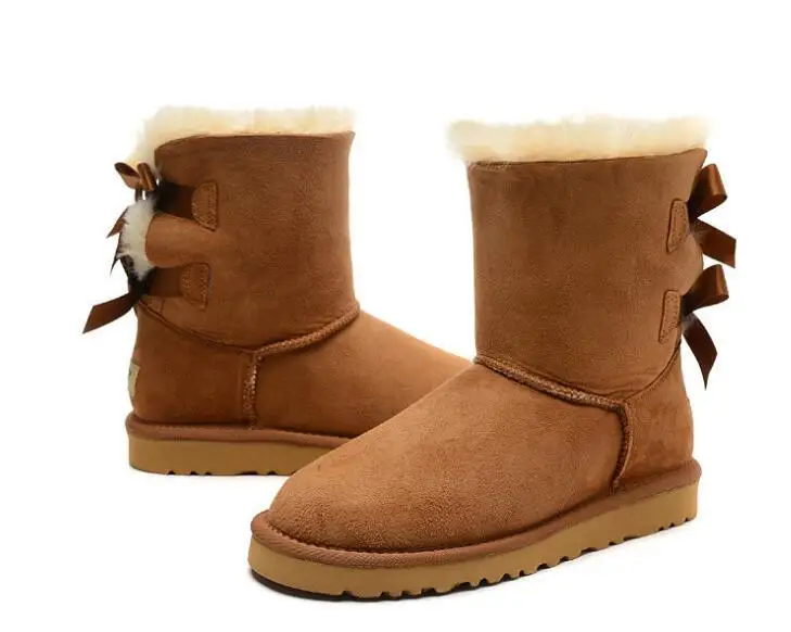 2018 brand winter women boots geniune sheep leather classic bow boots thigh high snow boots women shoes australia fur 33-44 2018 brand winter women boots geniune sheep leather classic bow boots thigh high snow boots women shoes australia fur 33-44
