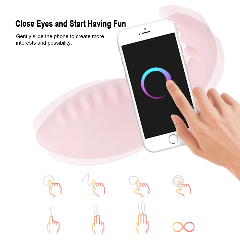 Leten вагинальный вибратор App дистанционного Управление вибрационное яйцо G spot