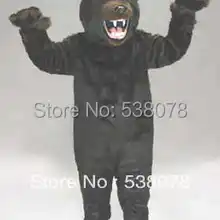Свирепый костюм гризли маскот Медведь Взрослый размер маскот костюм вечерние Карнавальная Фантазия платье SW509