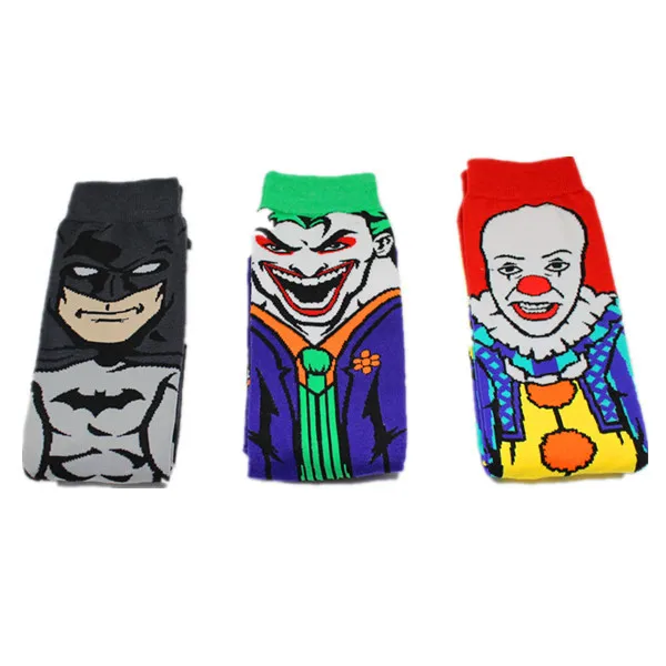 

Anime men's socks straight cartoon character sock personality tide brand skateboard movie Funny anime socks