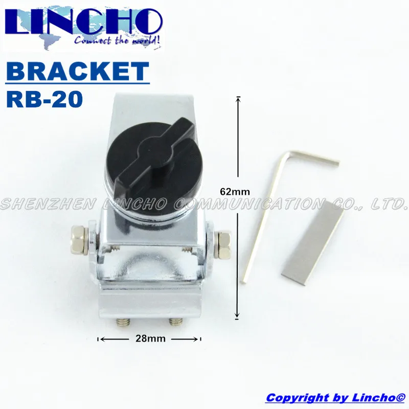 RB 20 Mini Car antenna bracket , Trunk lid, hatchback mobile two way