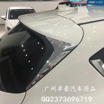 

For Mazda CX-5 CX5 2017 2018 ABS Chrome Rear Tail Spoiler Side Triangle Molding Window Bezel Cover Trims Sticks Decoration 2Pcs