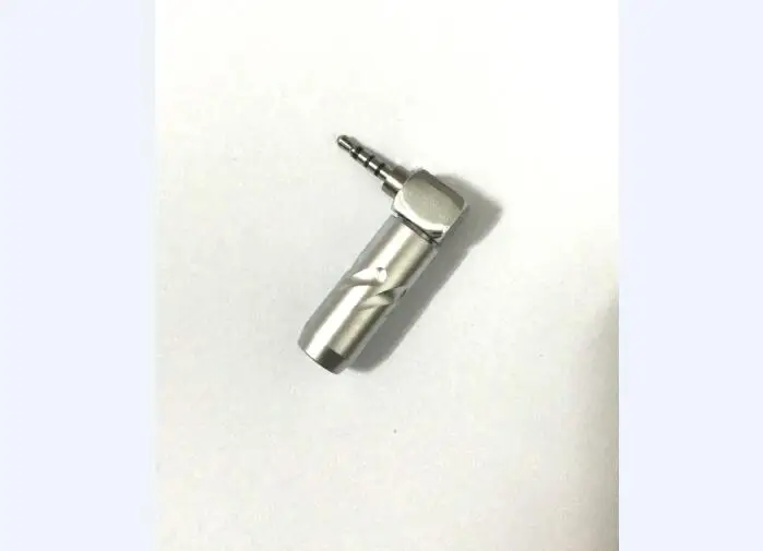 10pcs 3 5mm 2 5mm rhodium plated Plug DIY headphone adapter for FURUTECH Audio Connector