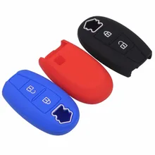 maizhi For Nissan Qashqai Skyline Juke Alissa X-Trail Keyless Micra Murano Juke Alissa Car Key Case Fob Cover 3 Buttons