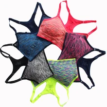 Сексуальное женское нижнее белье, спортивный топ для фитнеса, спортзала, бега, спортивный бюстгальтер, безрукавка, бесшовный бюстгальтер на подкладках, нижнее белье, Теннисный жилет, топ