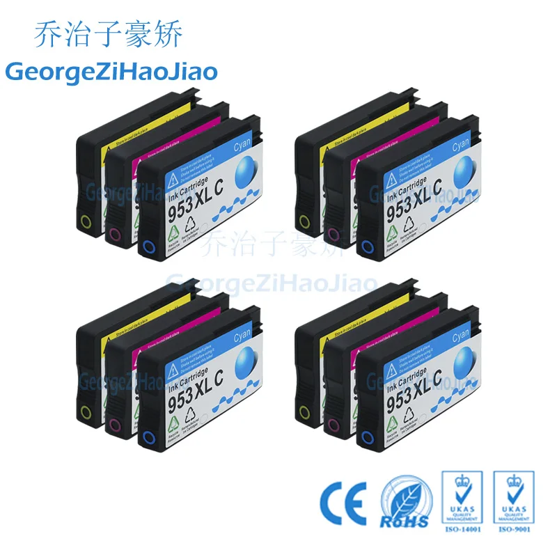 

953XL 4XCMY Compatible Ink Cartridge 953 953XL for HP pro 7740 8210 8218 8710 8715 8718 8719 8720 8725 8728 8730 8740 Printer