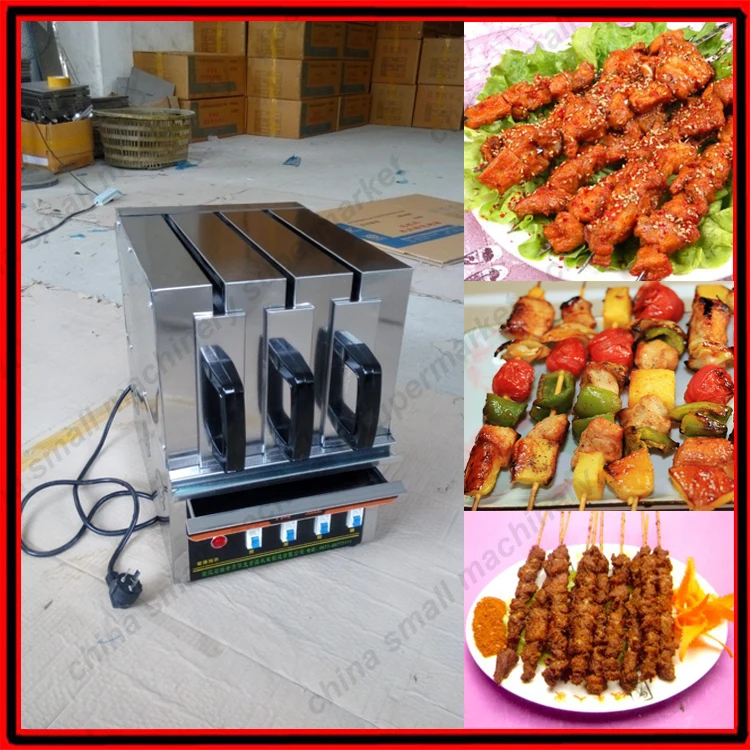 Factory direct 3groups drawer type commercialHousehold Electric Grill